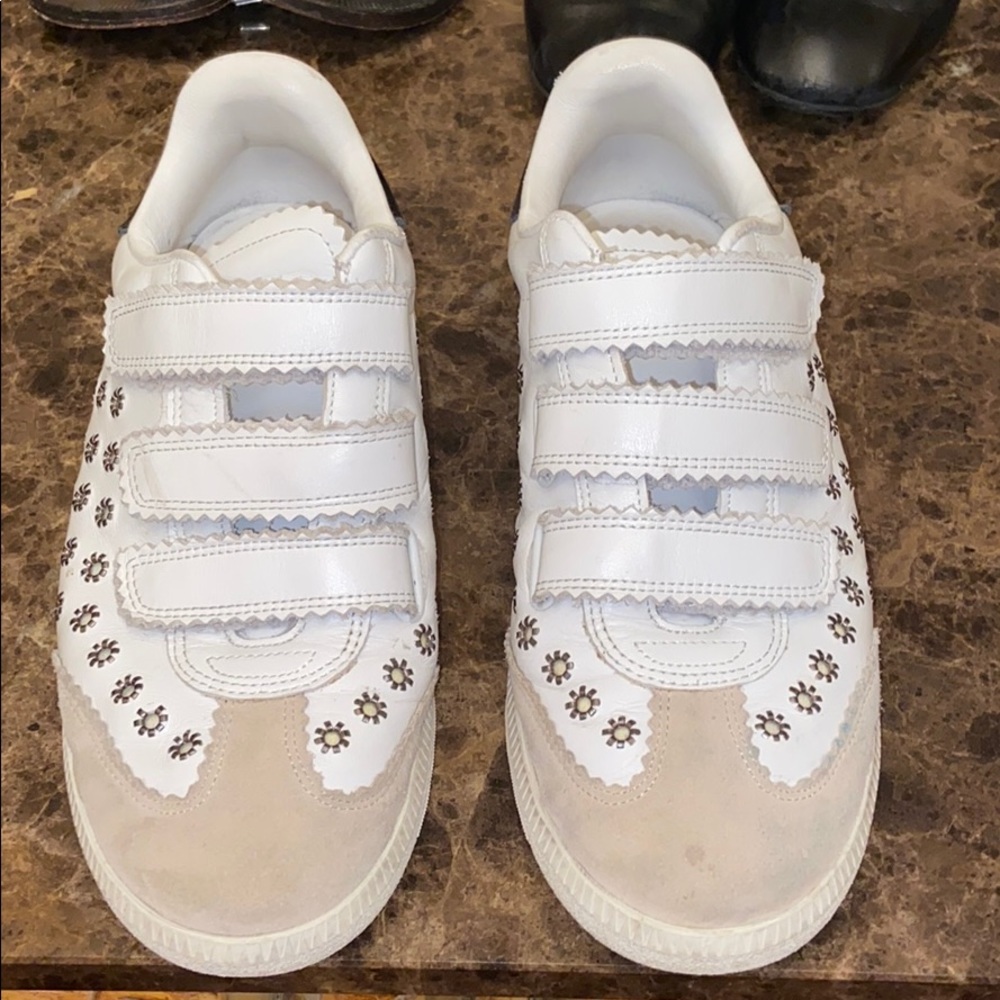 Isabel Marant Beth Eyelet Sneakers